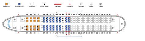 united 737 seat map.